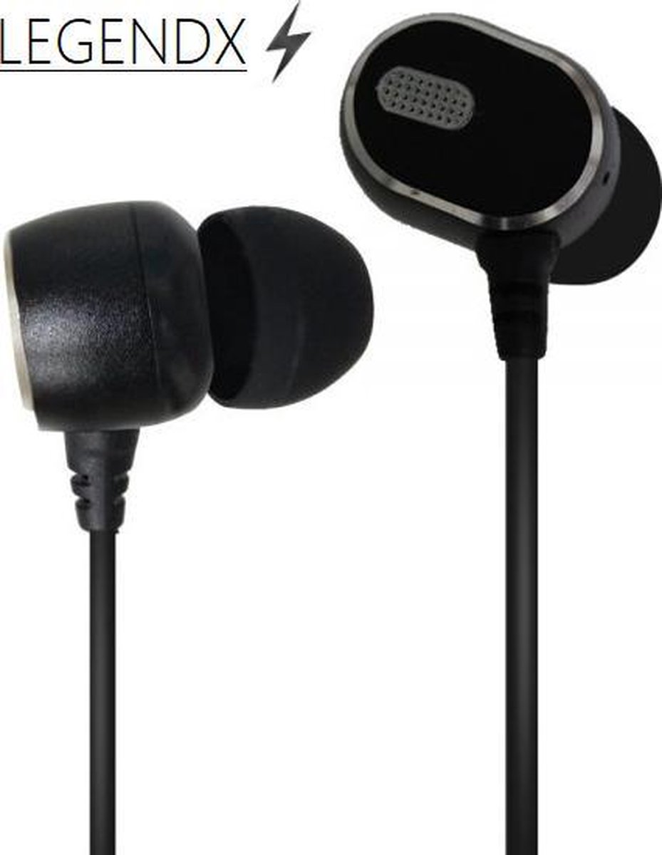 DrPhone LEGENDX A11 In-Ear Oordoppen Lightning Zwart