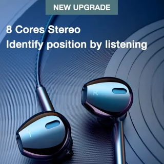 DrPhone M10 In-Ear Oordopjes Bedraad Zwart