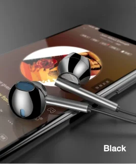 DrPhone M10 In-Ear Oordopjes Bedraad Zwart