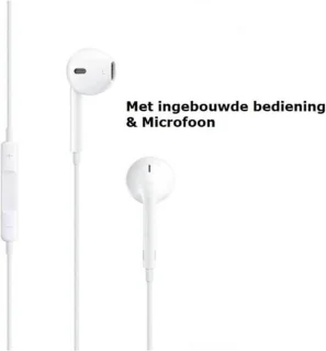 DrPhone Reflecterende Sportarmband XL 6.5 inch met Headset en Microfoon Wit/Zwart