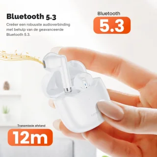 DrPhone Toocki V2 Bluetooth 5.3 Draadloze Oordopjes