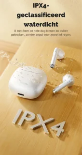 DrPhone Toocki V2 Bluetooth 5.3 Draadloze Oordopjes