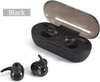DrPhone TWS Draadloze Oordopjes Bluetooth 5.0 Zwart