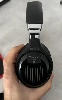 DrPhone WH1 Bluetooth Koptelefoon Zwart