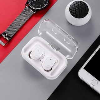 DrPhone WSH1 Draadloze Stereo Oordoppen Wit