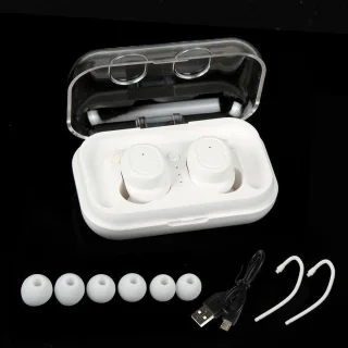 DrPhone WSH1 Draadloze Stereo Oordoppen Wit