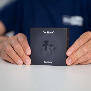 DunRock Bubble draadloze oordopjes zwart