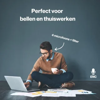 DunRock Bubble draadloze oordopjes zwart