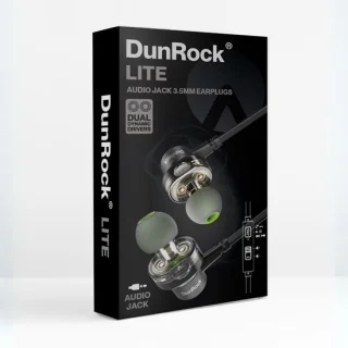 DunRock Lite USB C oordopjes met draad