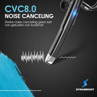 Dynabright Bluetooth Draadloze Headset met Microfoon