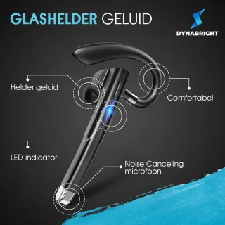 Dynabright Bluetooth Draadloze Headset met Microfoon