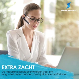 Dynabright Bluetooth Draadloze Headset met Microfoon