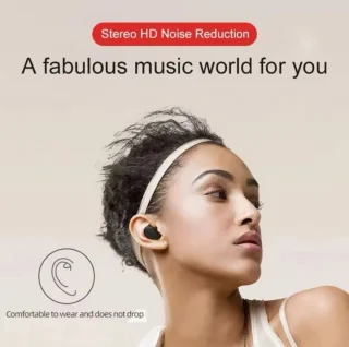 E6S Bluetooth 5.3 Draadloze Oordopjes Wit