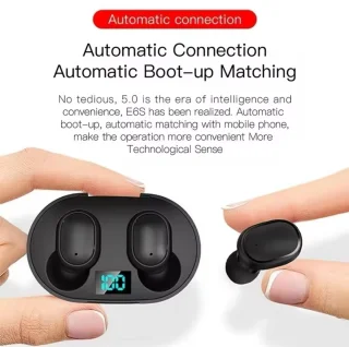 E6S Bluetooth 5.3 Draadloze Oordopjes Wit