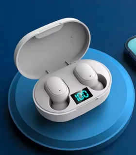 E6S Bluetooth 5.3 Draadloze Oordopjes Wit