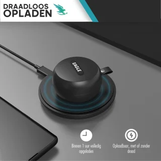 Eagle X12 Draadloze In-Ear Oordopjes Zwart