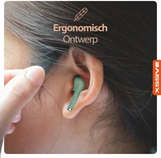EarBuds Draadloze Bluetooth 5.3 Oordopjes Groen