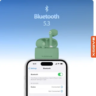 EarBuds Draadloze Bluetooth 5.3 Oordopjes Groen