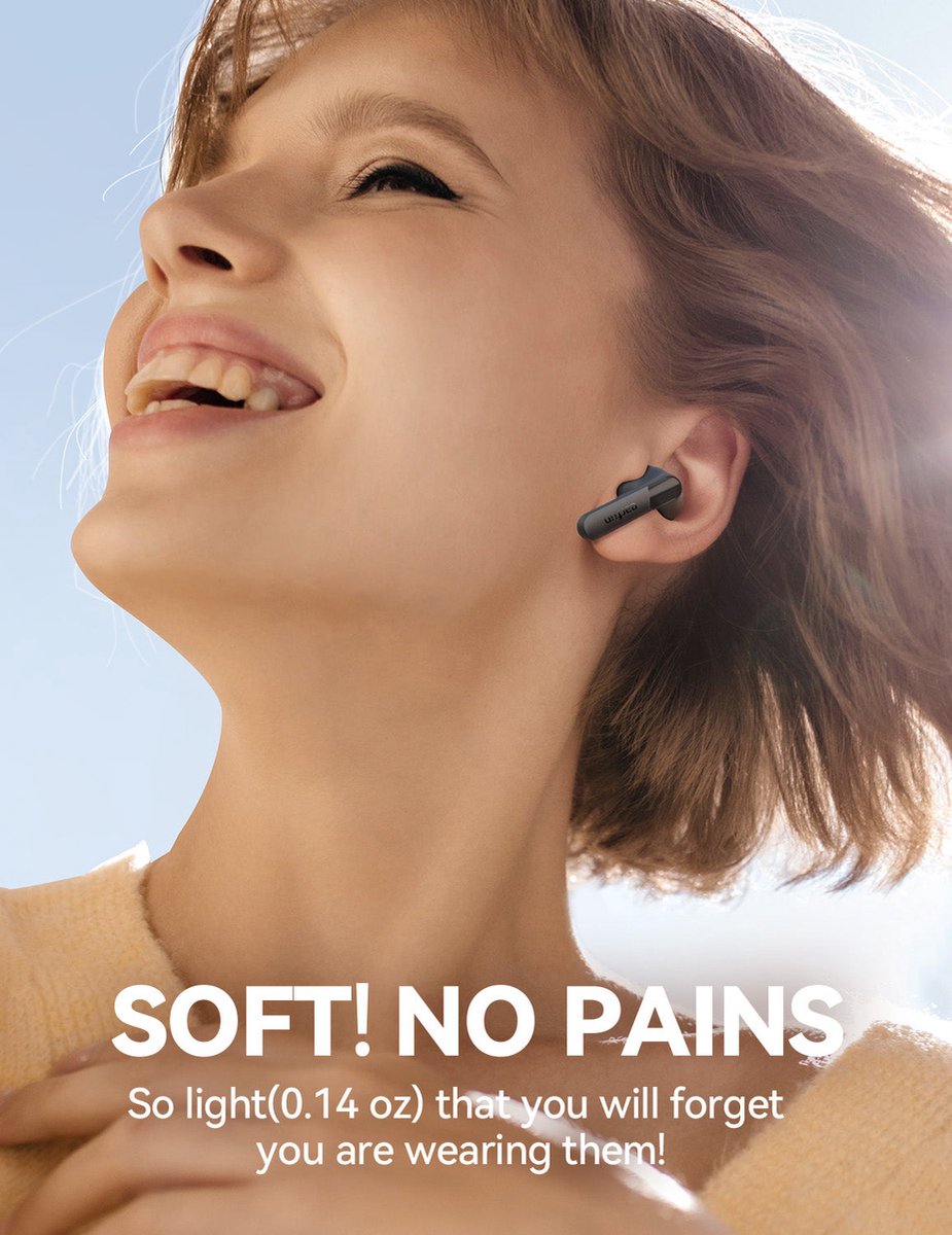 EarFun Air Mini Draadloze In-ear Bluetooth Oordopjes Zwart