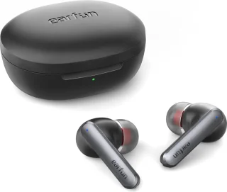EarFun Air S Bluetooth 5.2 In-ear Oordopjes Zwart