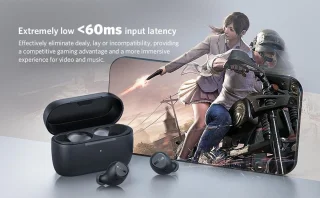 EarFun Free 2 Bluetooth In-ear Oordopjes Zwart