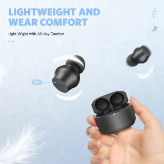 EarFun Free Mini Draadloze Oordopjes Zwart