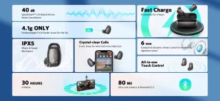 EarFun Free Pro 2 Draadloze Oordopjes