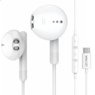 Earphones Wired USB-C met microfoon 120CM kabel
