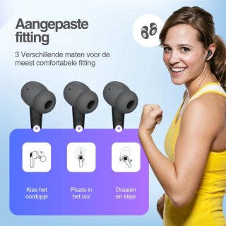 EDSYS Bluetooth Draadloze Oordopjes