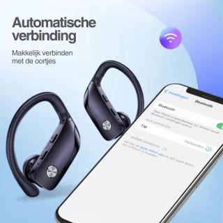 EDSYS Draadloze Bluetooth Sport Oordopjes