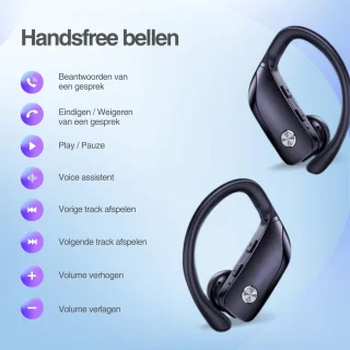 EDSYS Draadloze Bluetooth Sport Oordopjes