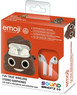 Emoji Poop TWS oordopjes