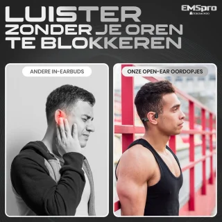 EMSPro Bone Conduction Hoofdtelefoon