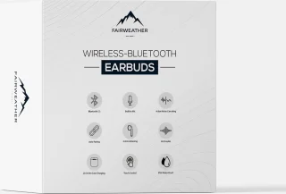 Fairweather Pro Series 5 Bluetooth Oordopjes Wit