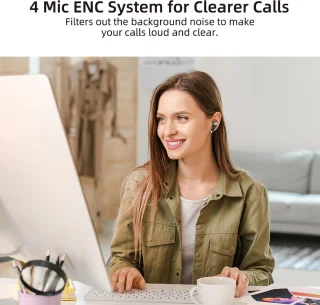 Fairweather Pro Series 5 Draadloze Bluetooth Oordopjes Zwart