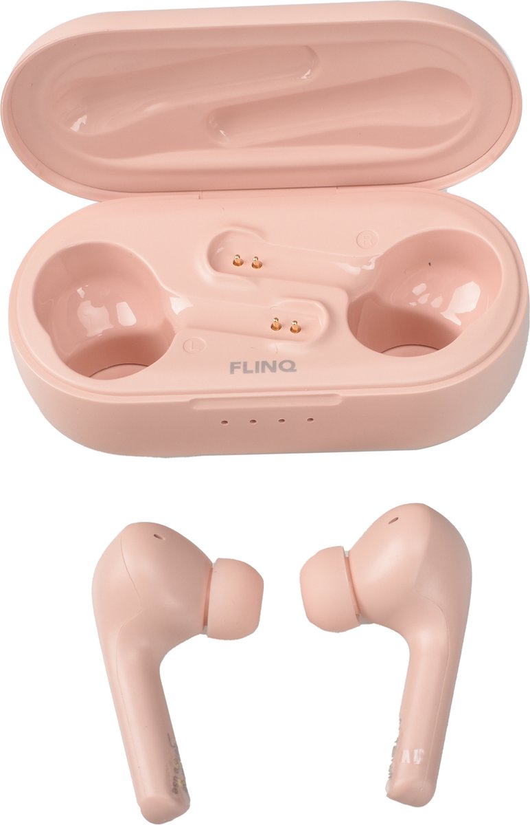 FlinQ Clixx Draadloze In-ear Oordopjes Roze