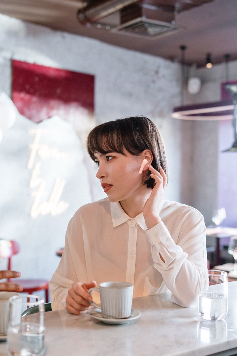 FlinQ Clixx Draadloze In-ear Oordopjes Roze