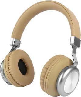 Fontastic 255038 On-Ear Bluetooth Koptelefoon Zand/Zilver