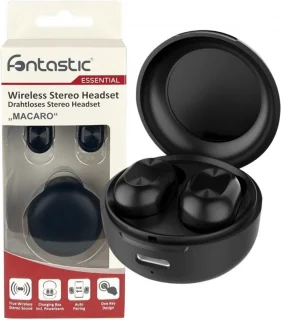 Fontastic 260599 Draadloze In-ear Oordopjes Zwart