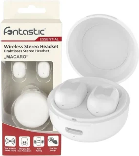 Fontastic 260612 Draadloze In-ear Oordopjes Wit