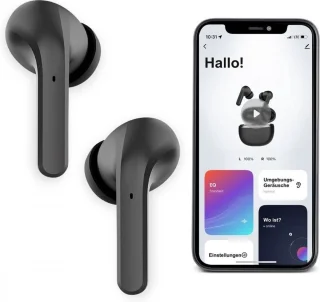 Fontastic 261893 Draadloze In-ear Oordopjes Zwart