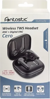 Fontastic 263569 Bluetooth In-ear Oordopjes Zwart