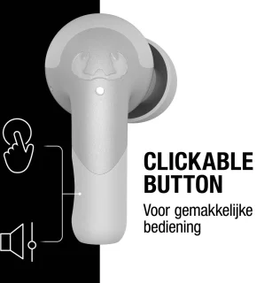 Fresh 'n Rebel Twins Ace True Wireless Earbuds Ice Grey