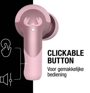 Fresh 'n Rebel Twins Ace True Wireless Earbuds Pastel Pink