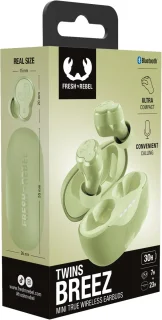 Fresh 'n Rebel Twins Breez draadloze oordopjes Wild Green