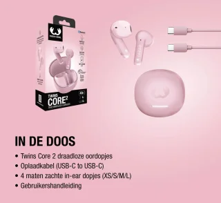 Fresh 'n Rebel Twins Core 2 - Draadloze oordopjes