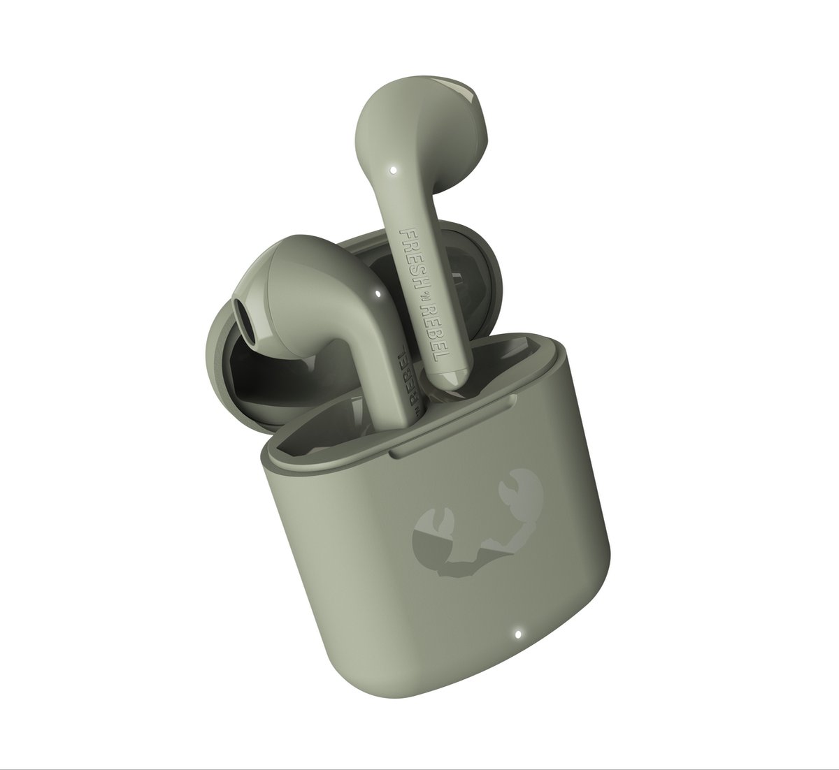 De Fresh 'n Rebel Twins Core True Wireless Dried Green in één oogopslag