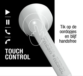 Fresh 'n Rebel Twins Core True Wireless Ice Grey