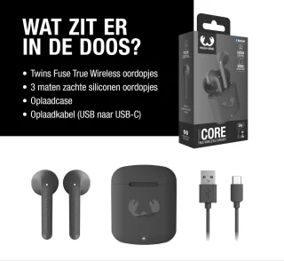Fresh 'n Rebel Twins Core True Wireless Storm Grey