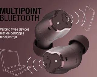 Fresh 'n Rebel Twins Elite - In-ear oordopjes Deep Mauve